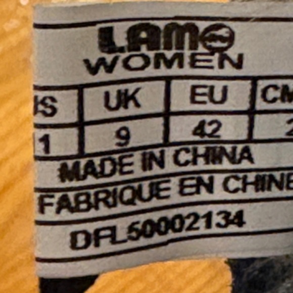 Lamo Navy Winter Boots with Cream Lining - Picture 7 of 14